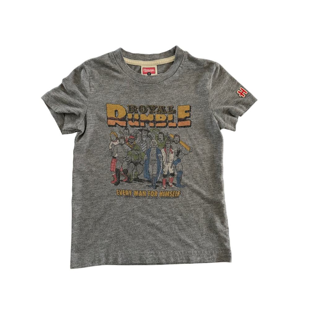 Homage WWE Royal Rumble ‘92 Kids Toddler T-Shirt - Size: 4